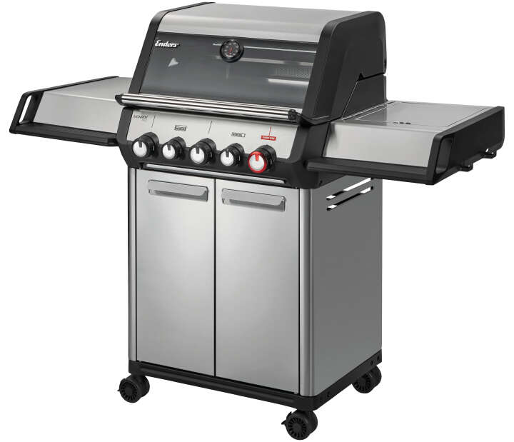 Enders Gasgrill Monroe II Pro 3 SIKR TURBO inkl. Wetterschutzhaube